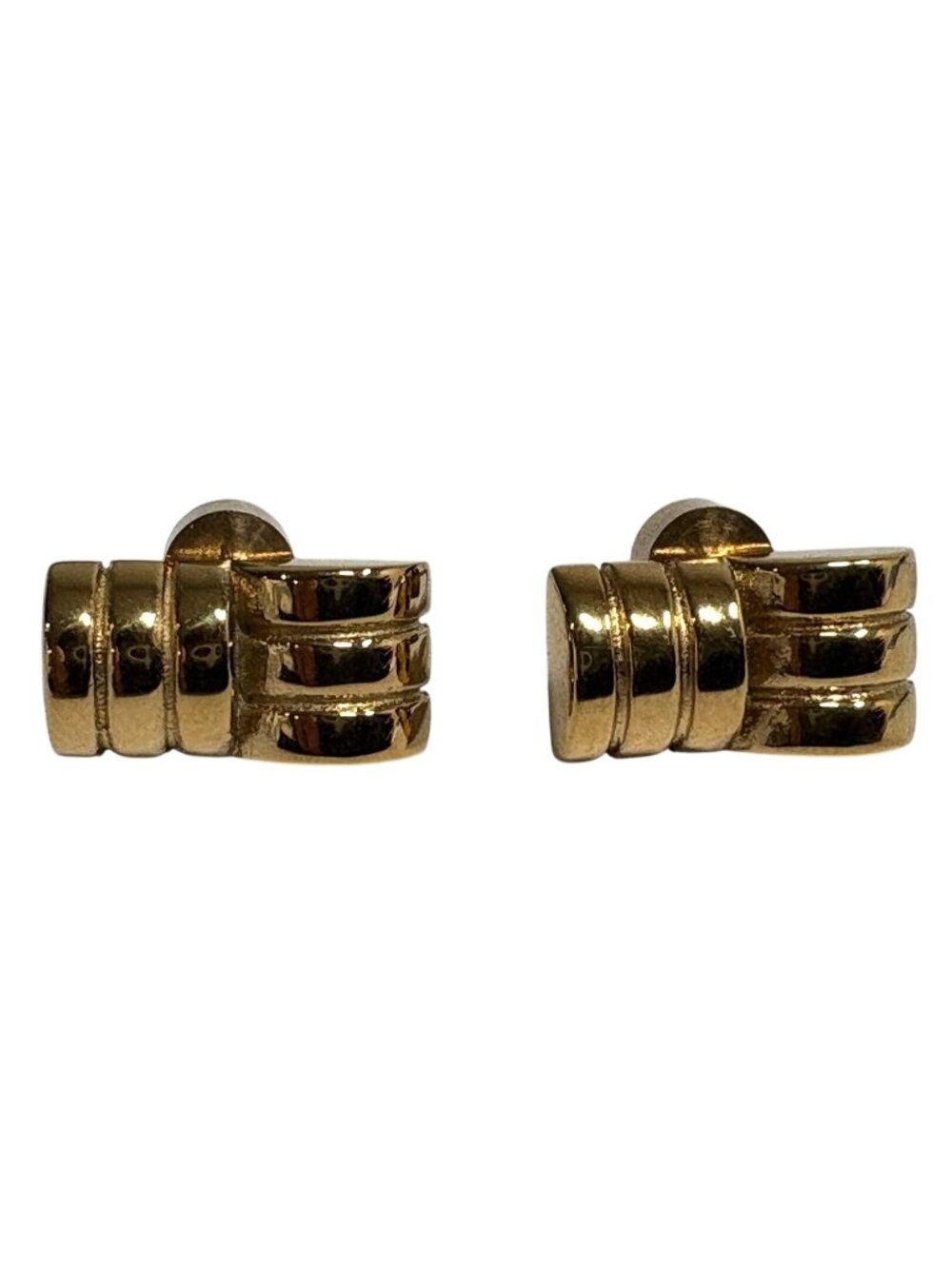 MEFYE Gold-Toned Rectangular Studs
